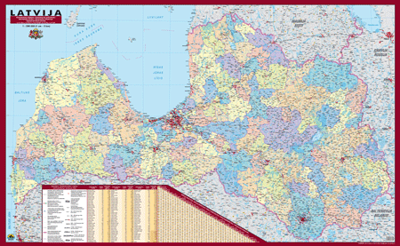 Latvija. Administratīvais dalījums