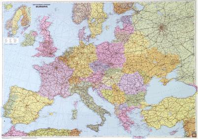 Europe Political Large Size