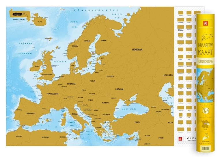 Kraabitav Kaart Euroopa