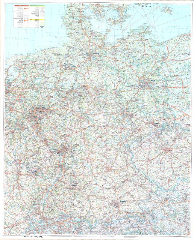 Grosse Deutschland Karte