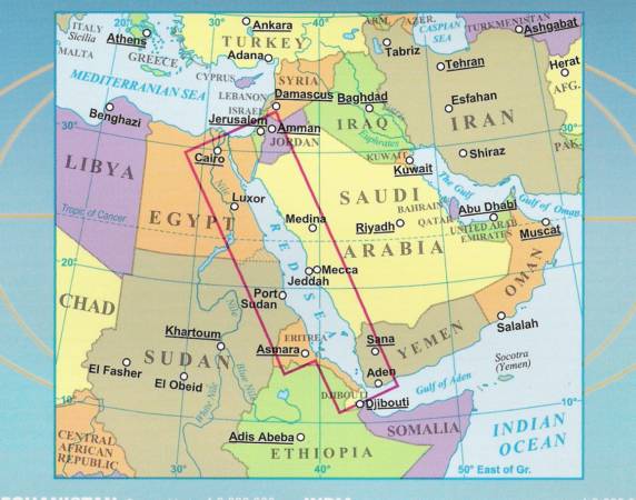 Географическое расположение красного моря Maps - Road maps, atlases - Red Sea