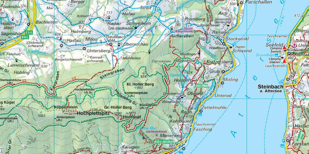 Map Of Mondsee Austria - Maps of the World