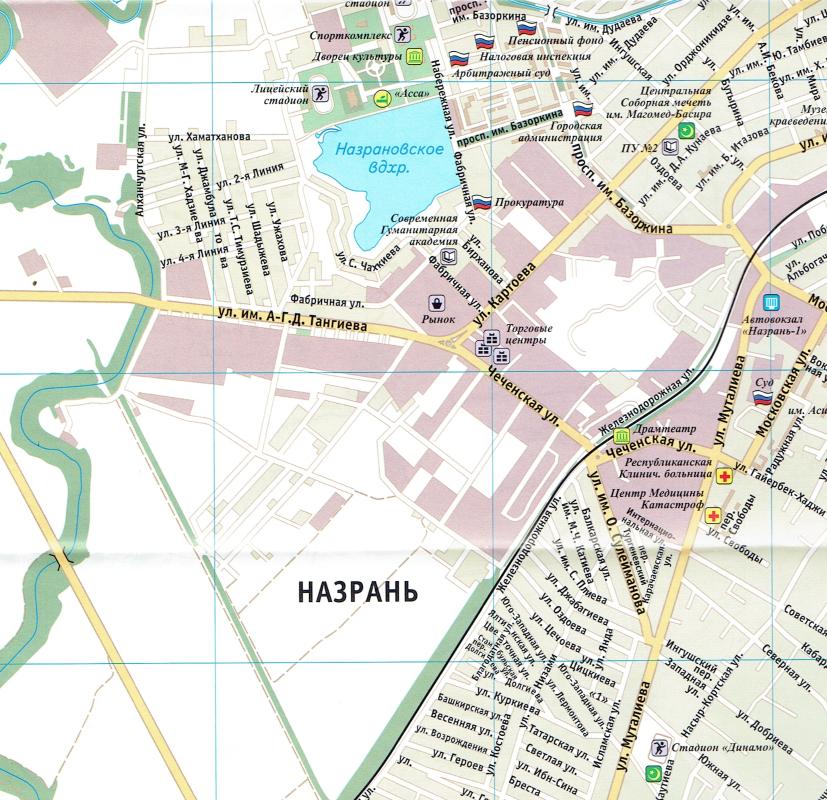 Maps - Road maps, atlases - Республика Ингушетия