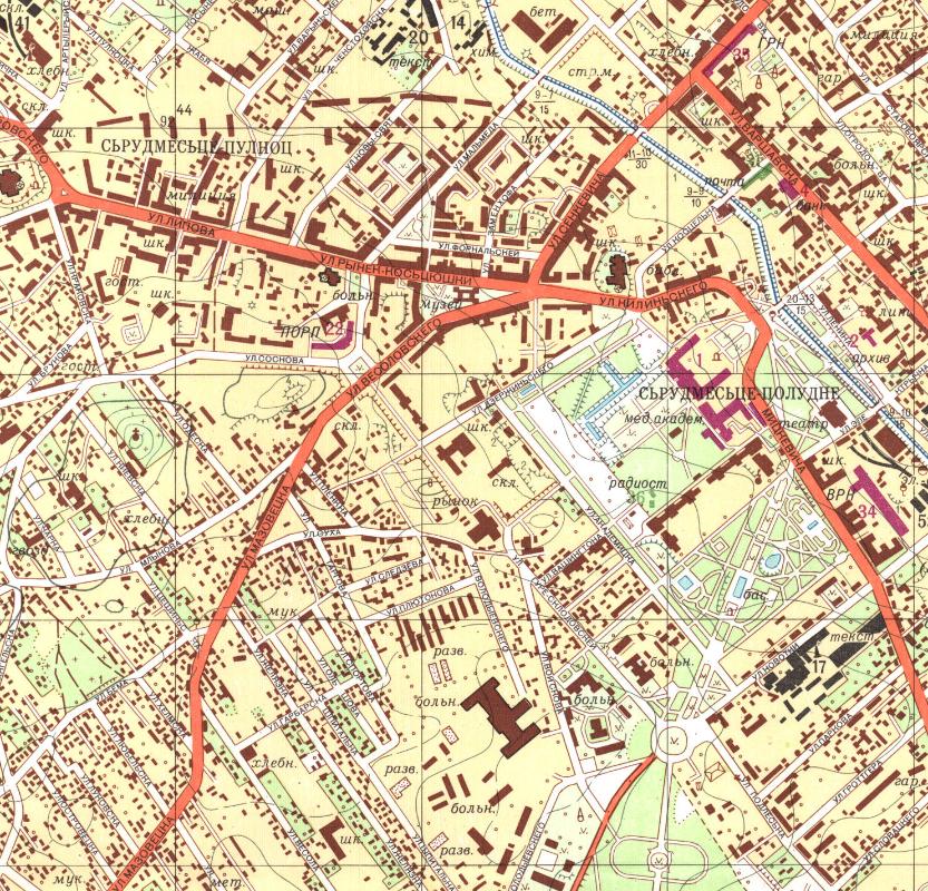 Белосток (Bialystok) – sheet 1, ORIGINAL