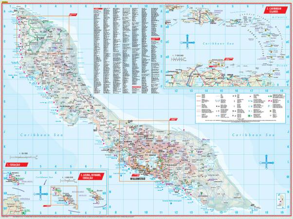 Maps Road maps atlases Curacao - Extraimg9337 