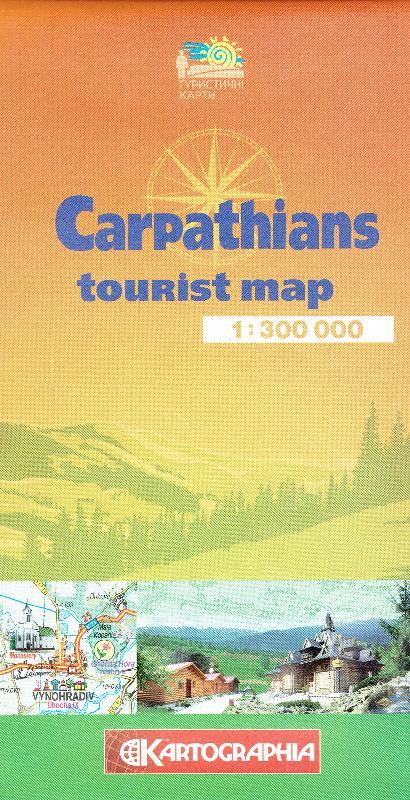 Carpathians tourist map