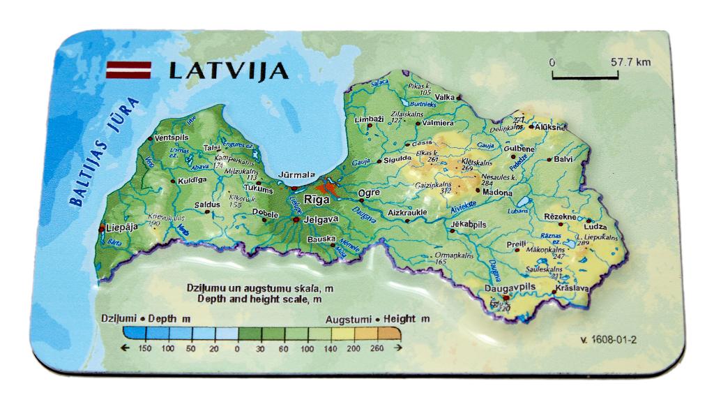 Карта латвия рига