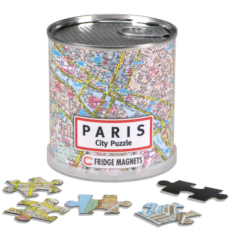 Paris city. Magnetic puzzle