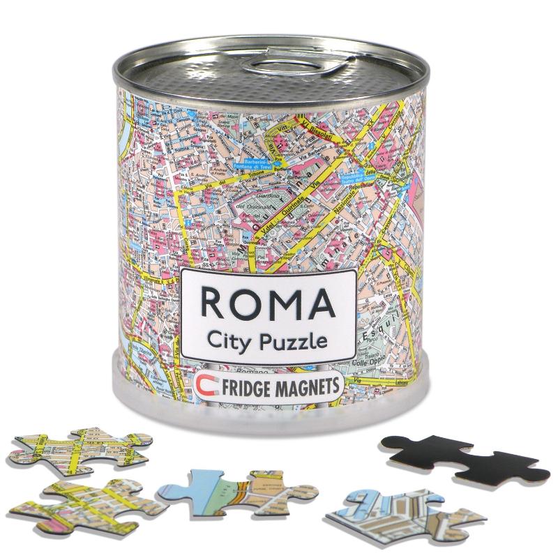 Rome city. Magnetic puzzle